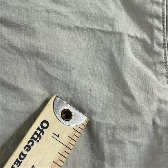 Armani Exchange Pullover Hoodie Mens Small Beige A|X Hooded Pocket Cotton Jacket - Picture 10 of 11